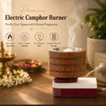 Kapoor Dani | Wooden Camphor Burner - Image 2