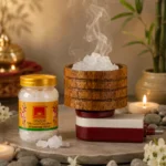 Kapoor Dani with bhimseni Camphor | Wooden Camphor Burner